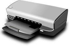 Using an inkjet printer to make precreasing of CPs easier