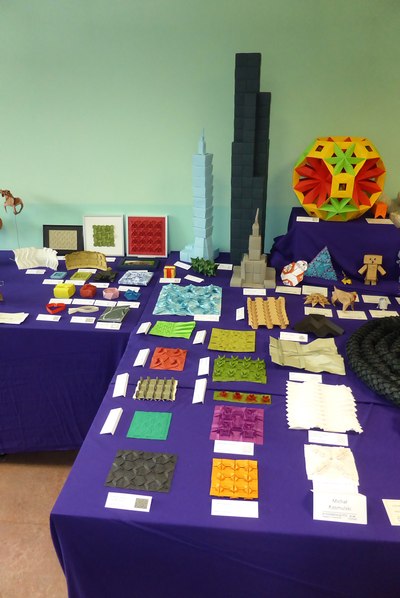 My models on display at the annual PTO (Polskie Towarszystwo Origami) convention 2016