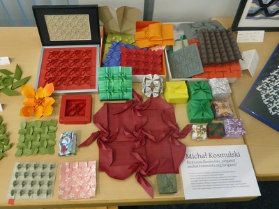 My model display at Origami Deutschland convention, Bonn 2017