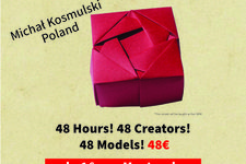 Learn my Box with Woven Triangles III during Origami World Marathon!