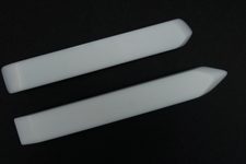 Comparison of used and new bone folder