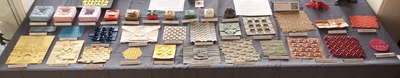Michał Kosmulski’s display of origami models at CfC and BOS origami conventions in Colchester, 2024