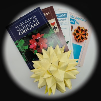 Books by Meenakshi Mukerji and Spiked Rhombicosidodecahedron from SSIT module designed by her