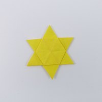 Model 11 from the collection of models folded by Fujimoto, front