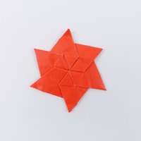Model 14 from the collection of models folded by Fujimoto, front