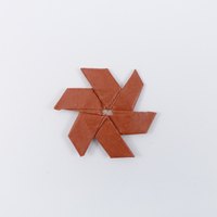 Model 18 from the collection of models folded by Fujimoto, back