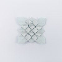 Model 23 from the collection of models folded by Fujimoto, front