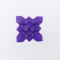 Model 25 from the collection of models folded by Fujimoto, front