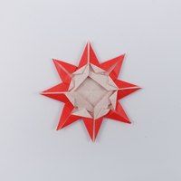 Model 29 from the collection of models folded by Fujimoto, back