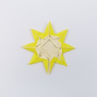 Model 31 from the collection of models folded by Fujimoto, back