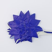 Model 33 from the collection of models folded by Fujimoto, back
