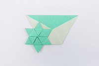 Model 34 from the collection of models folded by Fujimoto, front