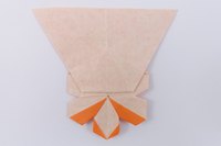 Model 41 from the collection of models folded by Fujimoto, back