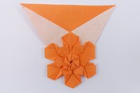 Model 41 from the collection of models folded by Fujimoto, front