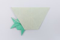 Model 45 from the collection of models folded by Fujimoto, back