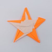 Model 52 from the collection of models folded by Fujimoto, front
