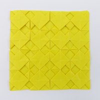 Model 57 from the collection of models folded by Fujimoto, front