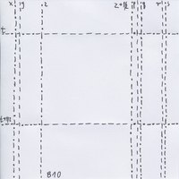 BBU B10 tile, Crease Pattern (CP)
