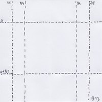 BBU B13 tile, Crease Pattern (CP)