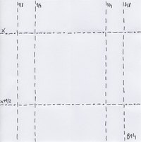 BBU B14 tile, Crease Pattern (CP)