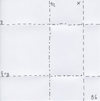 BBU B6 tile, Crease Pattern (CP)