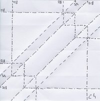 BBU C4 tile, Crease Pattern (CP)