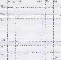 BBU D9 tile, Crease Pattern (CP)