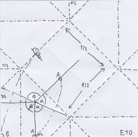BBU E10 tile, Crease Pattern (CP)