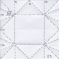 BBU E9 tile, Crease Pattern (CP)