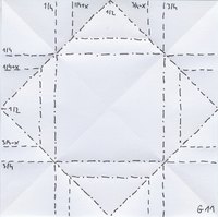 BBU G11 tile, Crease Pattern (CP)