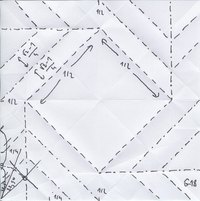 BBU G18 tile, Crease Pattern (CP)