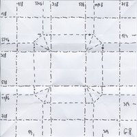 BBU G8 tile, Crease Pattern (CP)