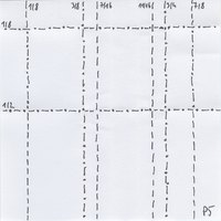 BBU P5 tile, Crease Pattern (CP)