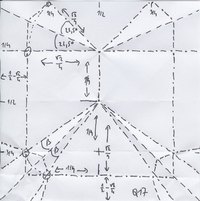 BBU Q17 tile, Crease Pattern (CP)