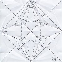 BBU Q19 tile, Crease Pattern (CP)