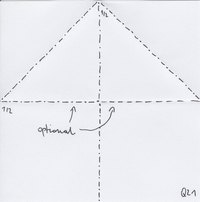 BBU Q21 tile, Crease Pattern (CP)