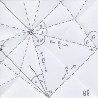 BBU Q8 tile, Crease Pattern (CP)