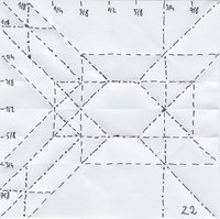 BBU Z2 tile, Crease Pattern (CP)