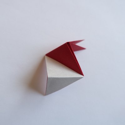 Weird Asymmetric Sonobe (WASS) variant with color change (Michał Kosmulski)