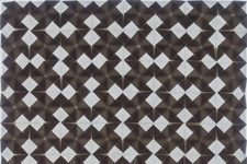 Back-Twisted Square Twists (CFW 293) from Tissue Paper