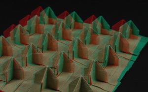 3D anaglyph of close-up