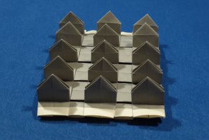 Angled view from the front of the nails