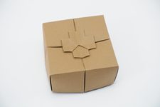 Box with Greek Cross and Squares IV