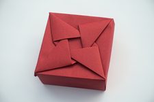 Box with Woven Triangles IV