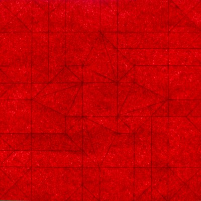 Precreased sheet, complete