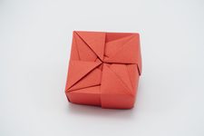 Box with Woven Triangles XVIII