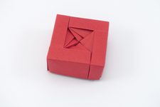 Box with Woven Triangles XX