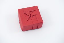 Box with Woven Triangles XXI