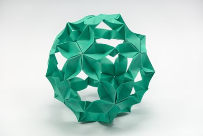 Cherry Ball Kusudama (traditional)