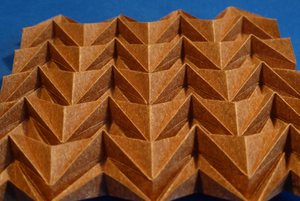 Chevrons as seen from the front